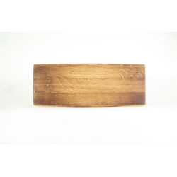 Burgundy oak barrel serving tray | Meursault Plateau