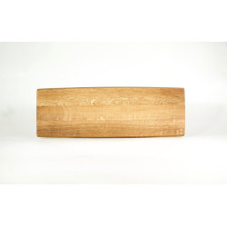 Burgundy oak barrel serving tray | Meursault Plateau