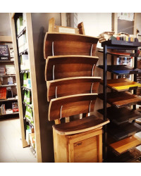 Burgundy oak barrel serving tray | Meursault Plateau