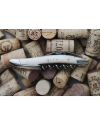 Corkscrew Sommelier's Knife "Bone Handle"| Forge de Laguiole