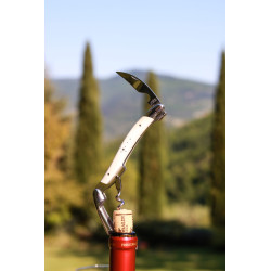 Corkscrew Sommelier's Knife "Bone Handle"| Forge de Laguiole