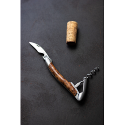 Tire-bouchon couteau de Sommelier "Manche Thuya"| Château-Laguiole