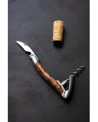 Tire-bouchon couteau de Sommelier "Manche Thuya"| Château-Laguiole