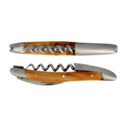 Corkscrew Sommelier's Knife "Juniper Handle"| Forge de Laguiole