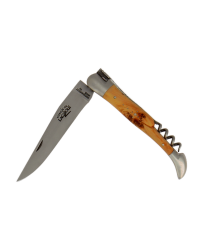 Folding corkscrew knife "Juniper handle" | Forge de Laguiole