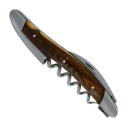 Tire-bouchon couteau de Sommelier "Manche Pistachier"| Château-Laguiole
