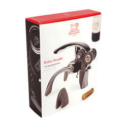 Baltaz Lever Corkscrew "Basalt"| Peugeot Saveurs