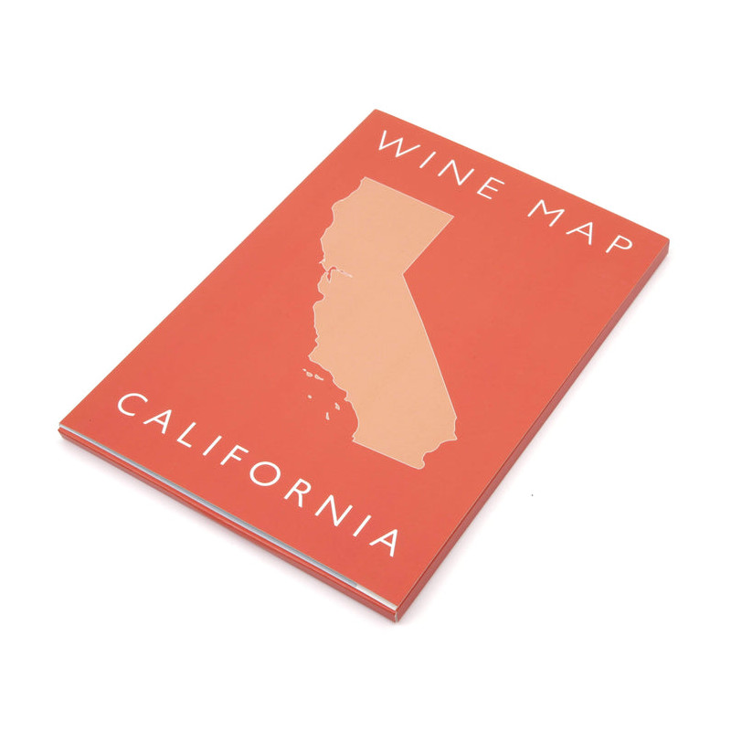 California Folded Wine List | Steve De Long