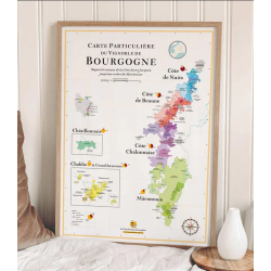 Poster "The Burgundy Wine...