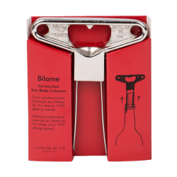 Corkscrew "Bilame Chrome"| L'Atelier du Vin