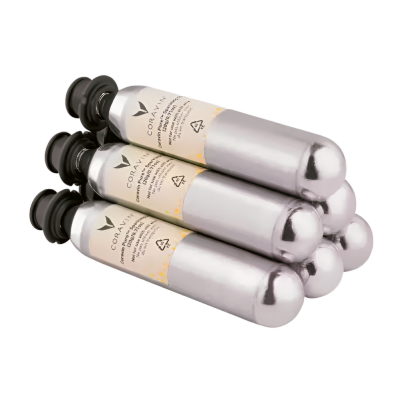 6 x Coravin Pure™ Sparkling CO2 Capsules