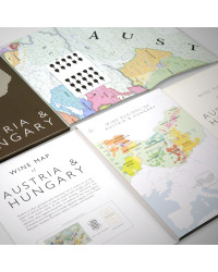 Folded wine list of Austria and Hungary | Steve De Long