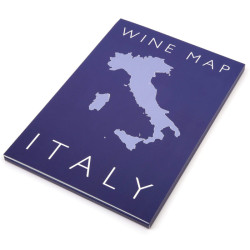 De Long Wine Map of Italy -...