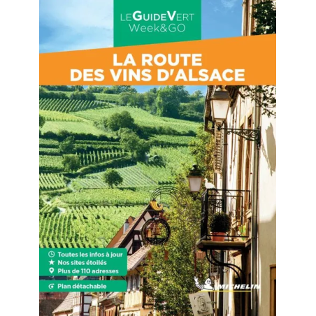 Le guide vert week&go : la route des vins d'Alsace | Michelin