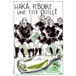 A3 poster "Haka R'Boire une...