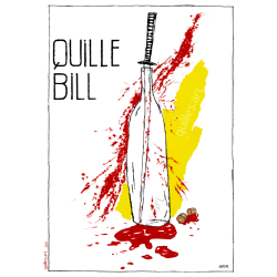 Affiche "Quille Bill" A3...