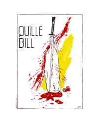 Affiche "Quille Bill" A3 29.7 x 42 cm | Quilles'Art