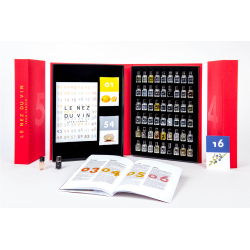 Le Nez du Vin: The large box set of 54 aromas (in french)