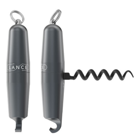 Pocket Corkscrew "Black" | Lance Design