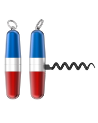 Pocket corkscrew "Blue White Red" | Lance Design