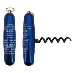 Pocket corkscrew "Appellations Bourguignonnes Bleu" | Lance Design