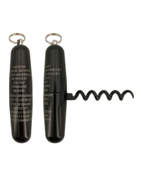 Pocket corkscrew "Appellations Bourguignonnes Noir" | Lance Design