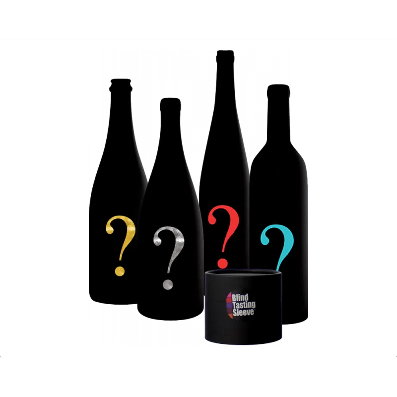 Set of 4 Wine Bottle Sleeve for Blind Tasting | Manacrea