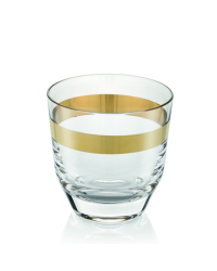 Whisky Glass "Avenue Gold" | Industria Vetraria Valdarnese