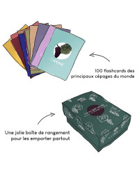 Practice the Grape Varieties: Flashcards of the Main Grape Varieties of the World (French version) | Amble Wine