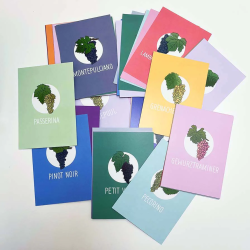 Practice the Grape Varieties: Flashcards of the Main Grape Varieties of the World (French version) | Amble Wine