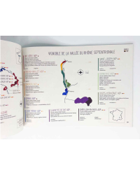 Amble Wine | Pratique les cartes des vins : France 2nd Edition (French Edition) 15 maps, 5 infographics, 90 grape varieties