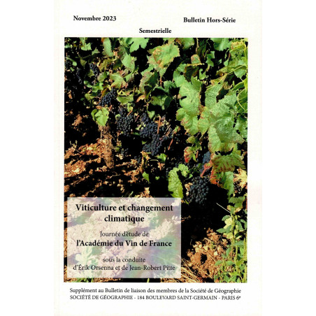 Viticulture and Climate Change - Special Issue - November 2023