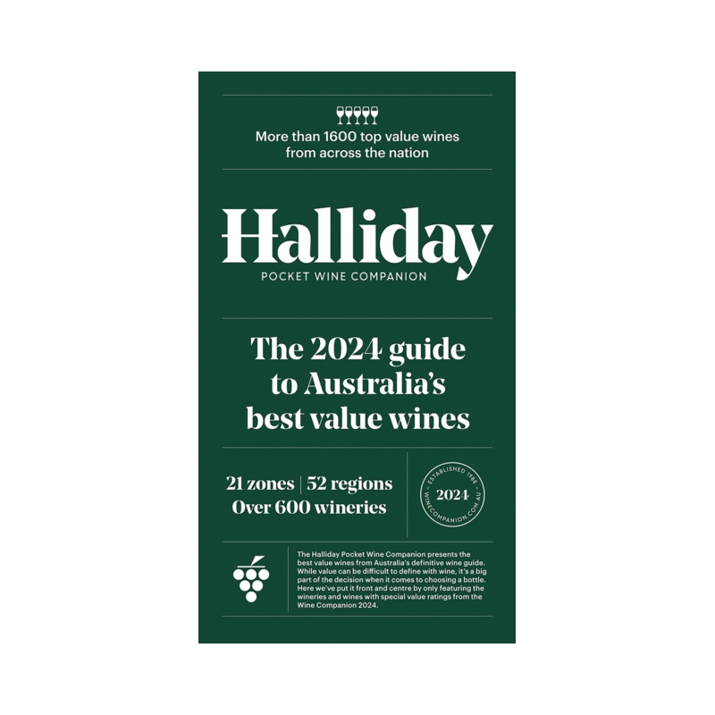 Halliday Pocket Wine Companion 2024 | The Guide to Australia's Best Value Wines | James Halliday