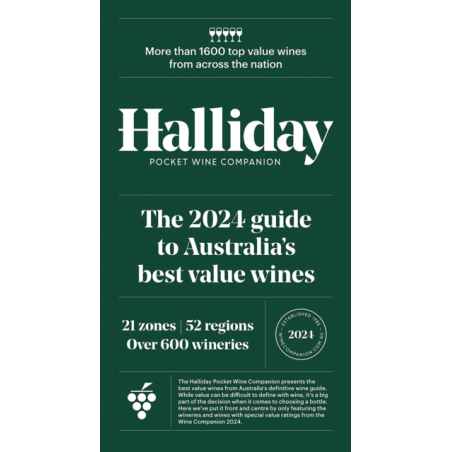 Halliday Pocket Wine Companion 2024 | The Guide to Australia's Best Value Wines | James Halliday