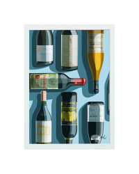 Poster 30 x 40 cm "Wines still life" | Image Replublic