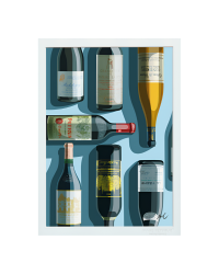 Poster "Still Life Wines" 30 x 40 cm | Image Replublic