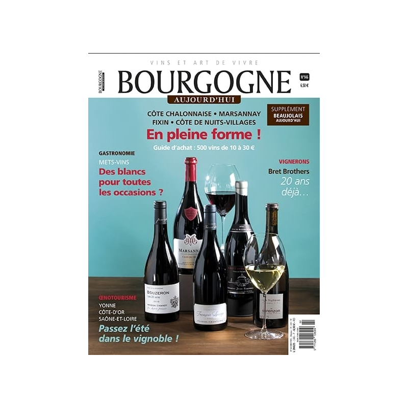 BOURGOGNE TODAY 146 + BEAUJOLAIS SUPPLEMENT