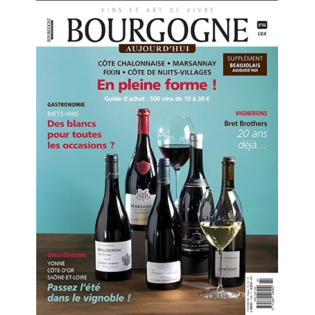 BOURGOGNE TODAY 146 + BEAUJOLAIS SUPPLEMENT