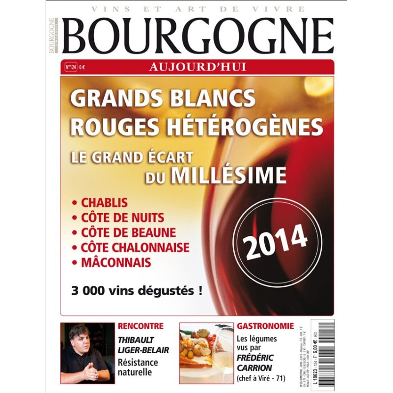 MAGAZINE BOURGOGNE AUJOURD'HUI N°124

BOURGOGNE TODAY MAGAZINE NO. 124