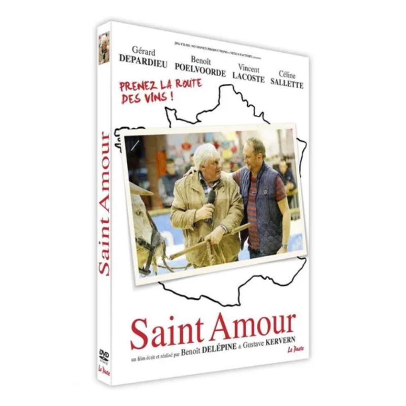 DVD-Video: Saint Amour - by Benoît Delépine starring Gérard Depardieu, Benoît Poelvoorde | Le Pacte