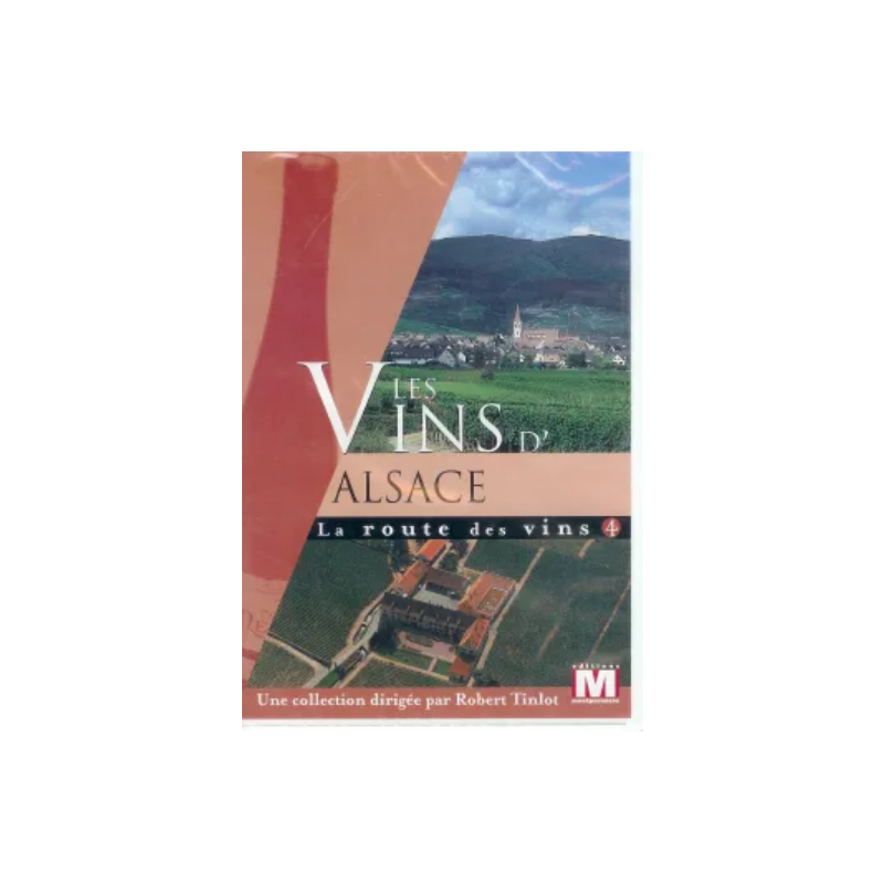 DVD Wine Route No. 4: The Wines of Alsace by Robert Tinlot | Montparnasse