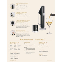 Coravin Sparkling®, Sparkling Wine Preservation System