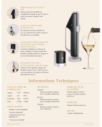 Coravin Sparkling®, Sparkling Wine Preservation System