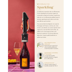 Coravin Sparkling®, Sparkling Wine Preservation System