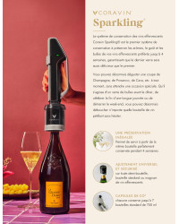 Coravin Sparkling®, Sparkling Wine Preservation System