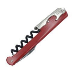 Corkscrew Cartailler-Deluc Red stainless steel with glossy finish