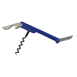 Corkscrew Cartailler-Deluc Stainless steel blue glossy finish