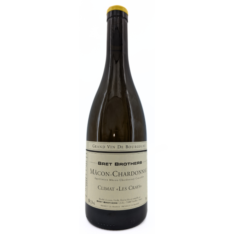 Mâcon-Chardonnay Blanc "Les Crays" 2022 | Wine from Domaine Bret Brothers