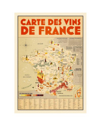 French wine maps