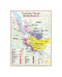 Bordeaux wine maps